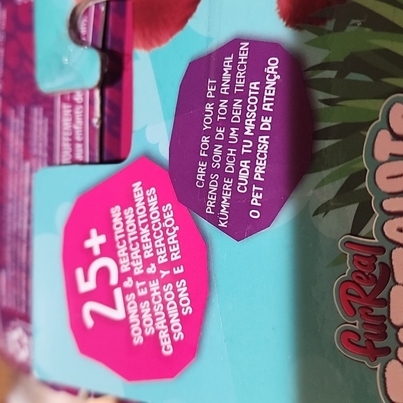 FurReal Fuzzalots Puppy Color Change Interactive Feeding Toy Lights and Sounds - Picture 4 of 6